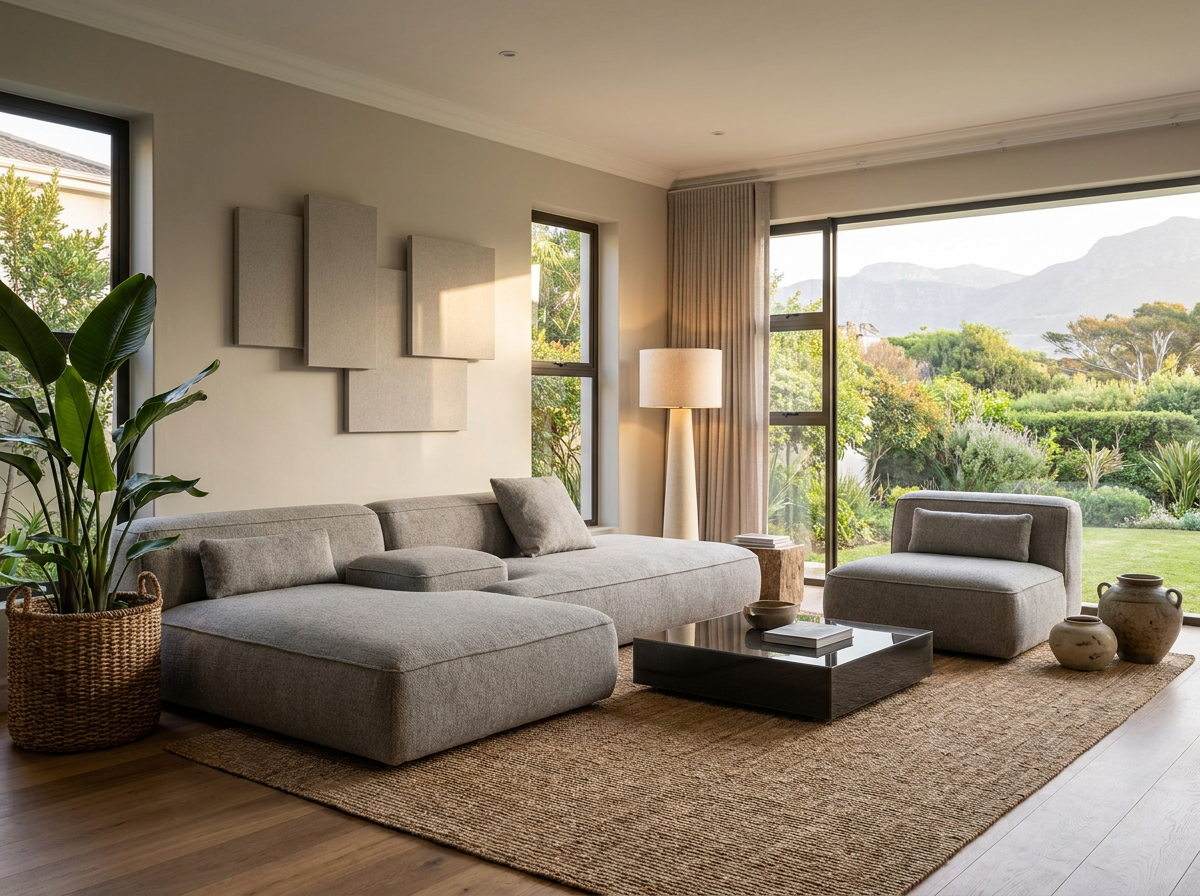 A complete CloudHaus living room furniture arrangement