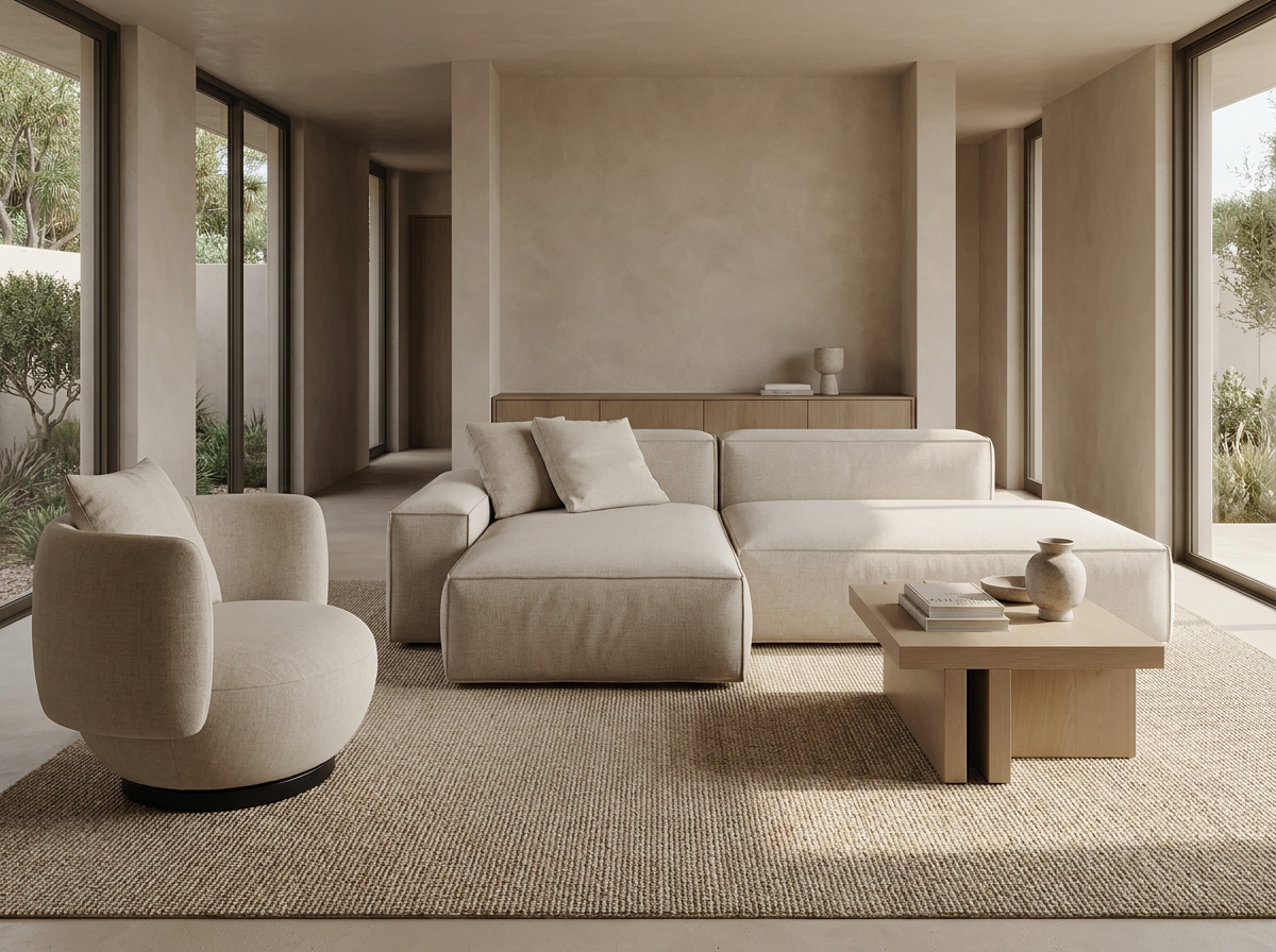 Coffee table in a CloudHaus room
