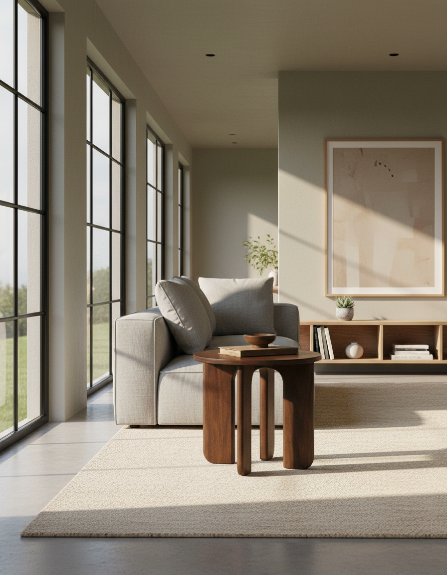 CloudHaus side table beside seating